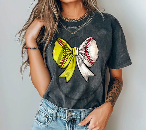 Sports Bow Graphic T-shirt